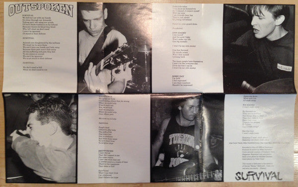 Outspoken : Survival (7")