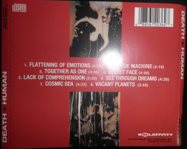 Death (2) : Human (CD, Album, RE)