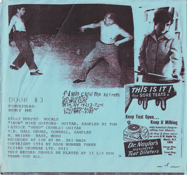 Door #3 : S/t (7", EP)