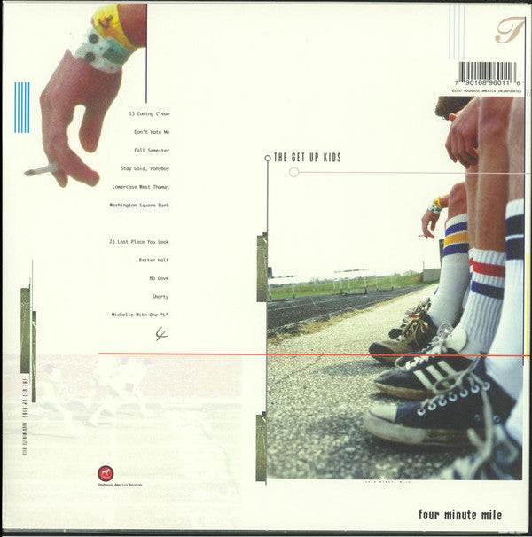 The Get Up Kids : Four Minute Mile (LP, Album, Ltd, Whi)
