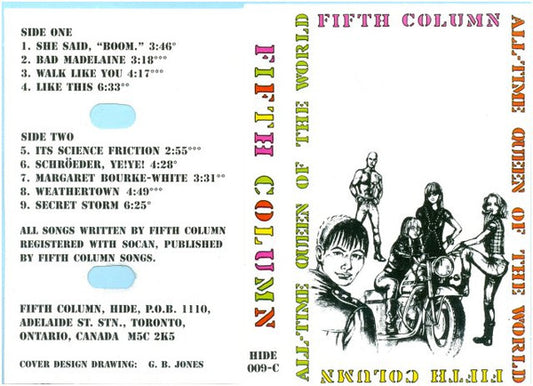 Fifth Column : All-Time Queen Of The World (Cass, Album)