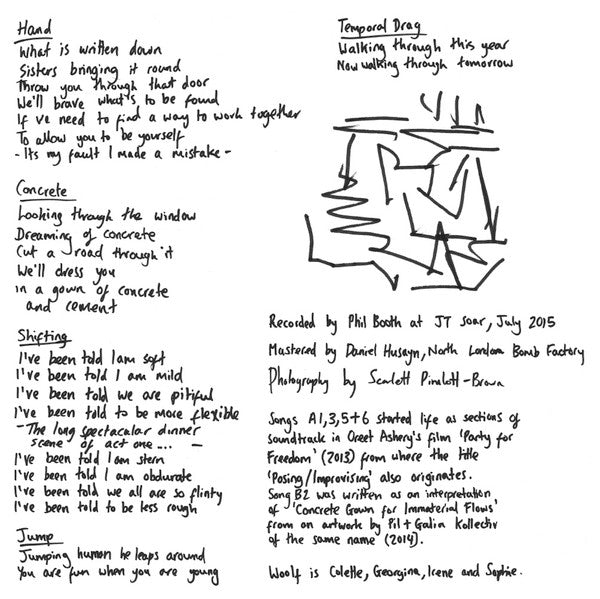 Woolf : Posing/Improvising (12", MiniAlbum)