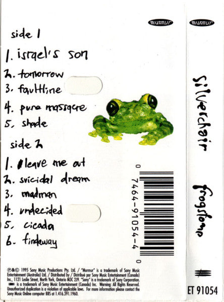 Silverchair : Frogstomp (Cass, Album, Dol)