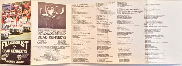 Dead Kennedys : Frankenchrist (Cass, Album, CrO)
