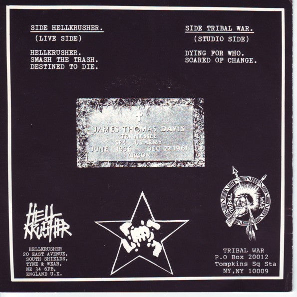 Hellkrusher : Dying For Who (7", EP)
