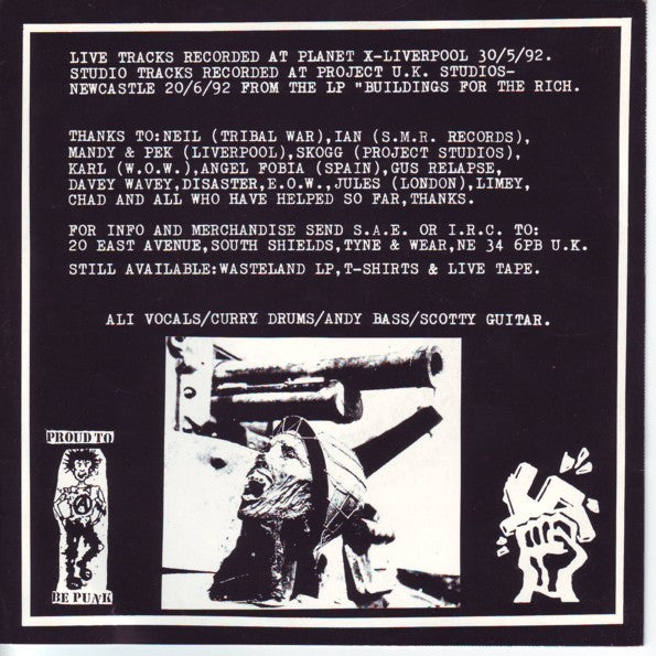Hellkrusher : Dying For Who (7", EP)