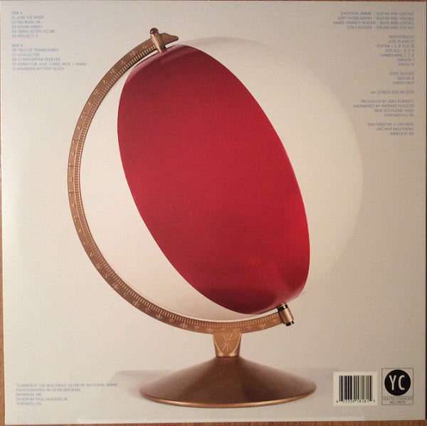 Shotgun Jimmie : Field Of Trampolines (LP, Album, Ltd, Whi)