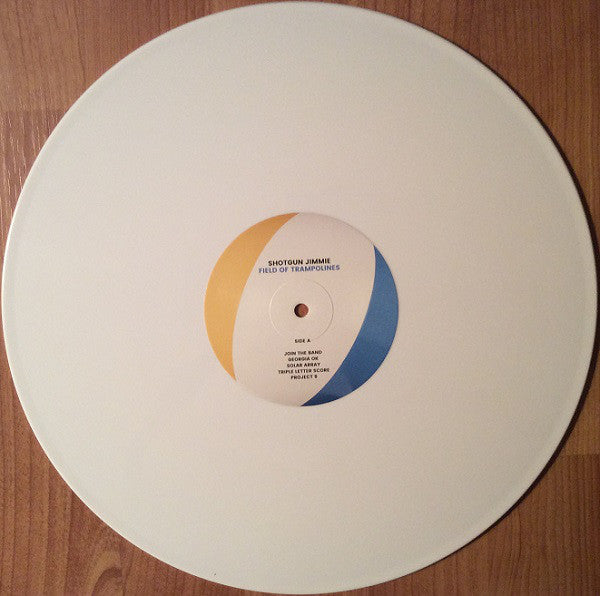 Shotgun Jimmie : Field Of Trampolines (LP, Album, Ltd, Whi)