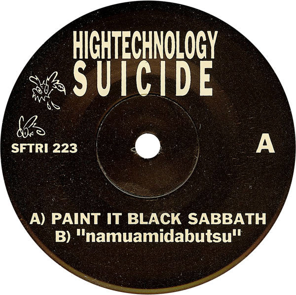 Hightechnology Suicide : Paint It Black Sabbath (7")