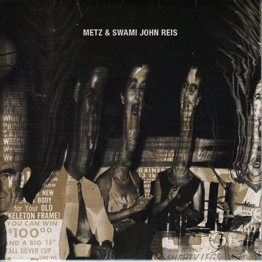 Metz & John Reis : Metz & Swami John Reis (7", RSD, Single, Gol)
