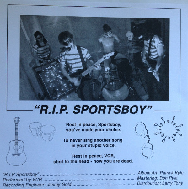 VCR (4) : R.I.P Sportsboy (LP)