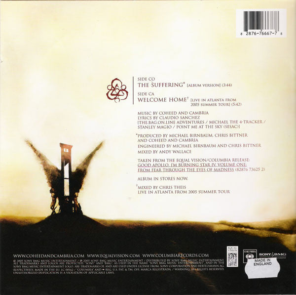 Coheed And Cambria : The Suffering (7", Red)