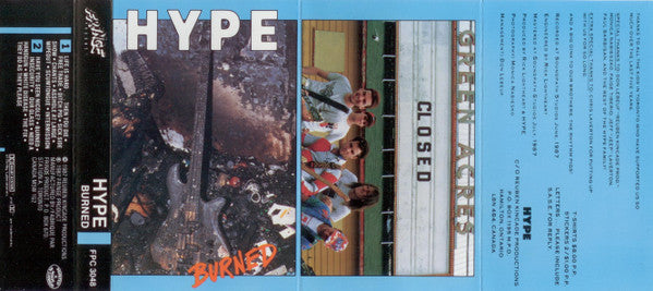 Hype (13) : Burned (Cass, Album, CrO)