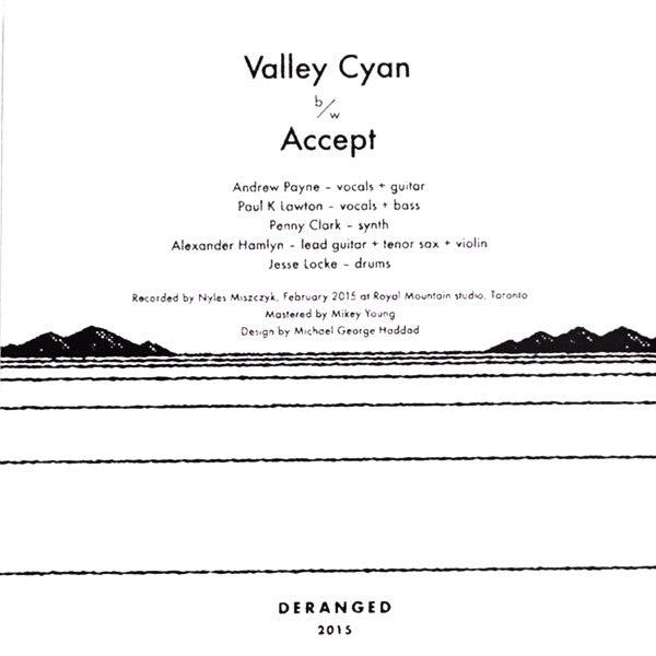 Century Palm : Valley Cyan (7", Single)