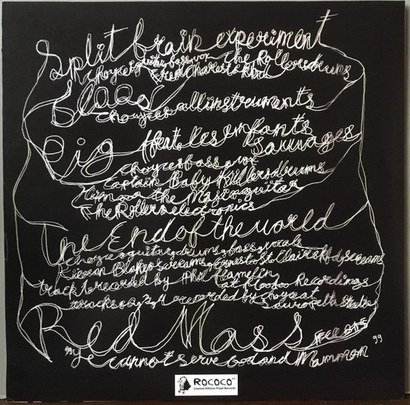 Red Mass : Split Brain Experiment (10", Ltd)