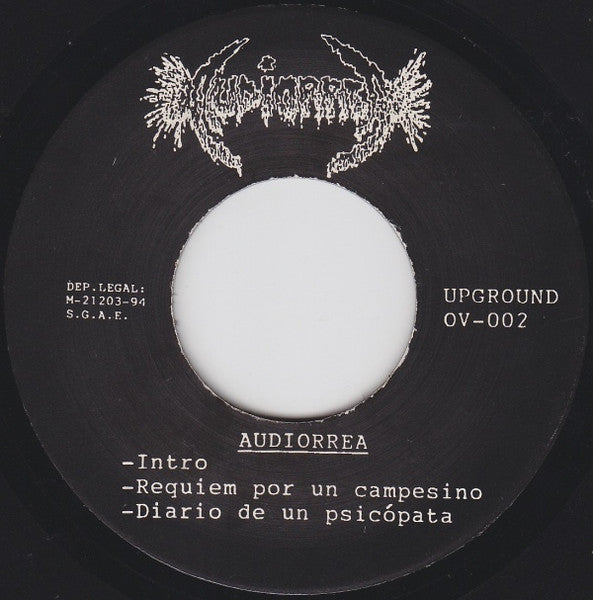Audiorrea / Agathocles : Audiorrea / Agathocles (7", EP)