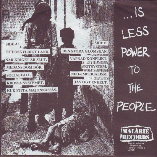 Diskonto : More Power To The Cops... Is Less Power To The People (7", EP)