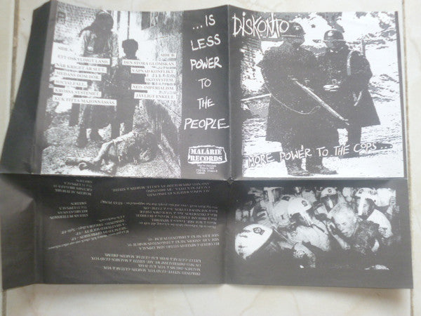 Diskonto : More Power To The Cops... Is Less Power To The People (7", EP)