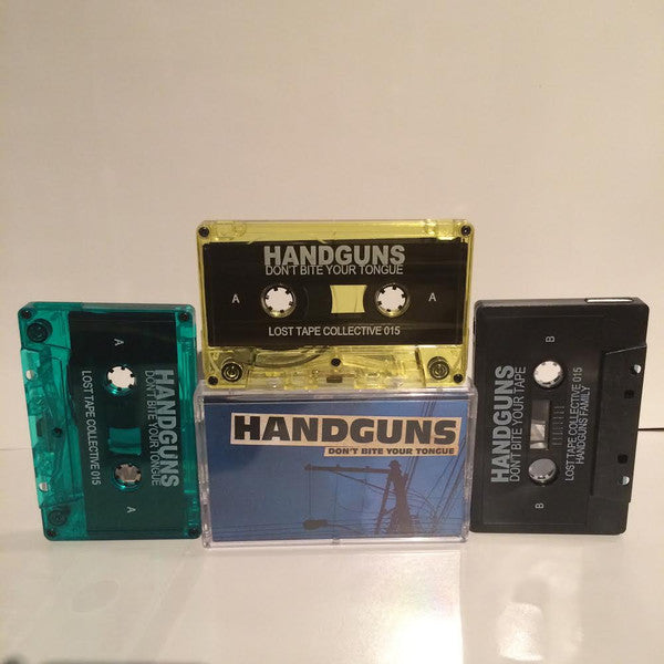 Handguns : Don't Bite Your Tongue (Cass, EP, Yel)