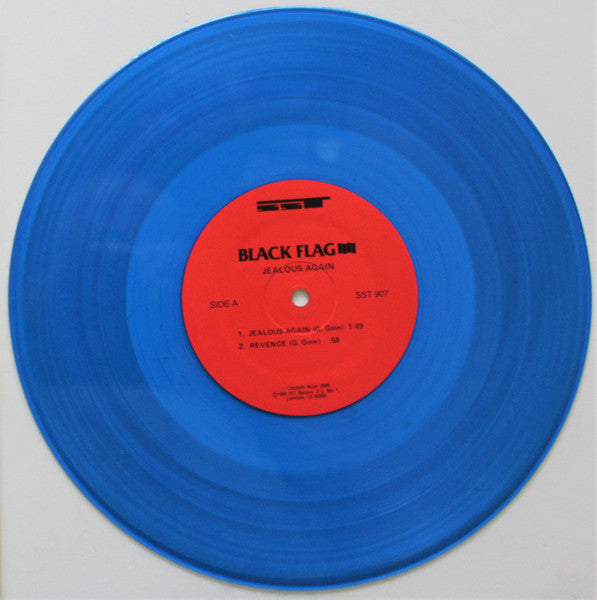 Black Flag : Jealous Again (10", EP, RE, Blu)