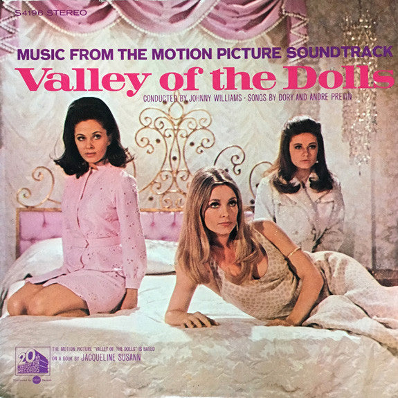 Johnny Williams* Songs By Dory* And Andre Previn* : Valley Of The Dolls (Music From The Motion Picture Soundtrack) (LP, Album, Mon)