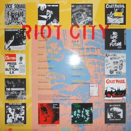 Various : Riot City (LP, Comp)
