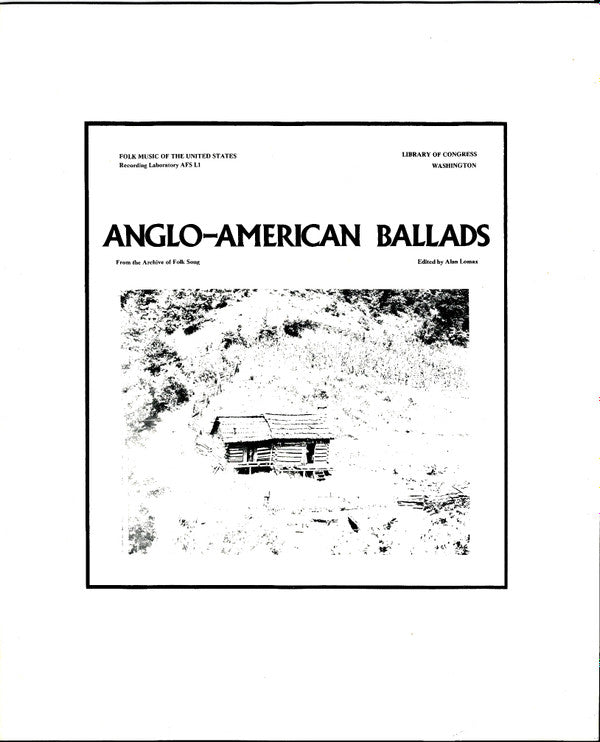 Various : Anglo-American Ballads  (LP, Album, Comp, RE)