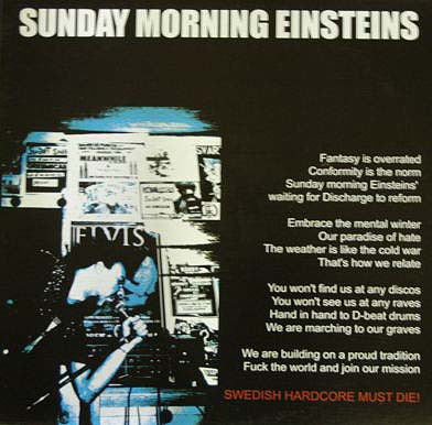 Sunday Morning Einsteins : Swedish Hardcore Must Die (LP, Album)
