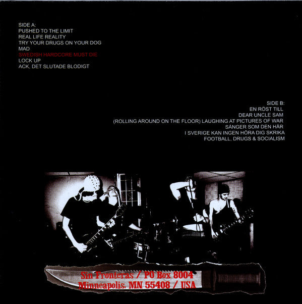 Sunday Morning Einsteins : Swedish Hardcore Must Die (LP, Album)