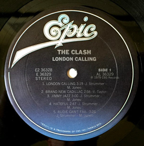 The Clash : London Calling (2xLP, Album, San)