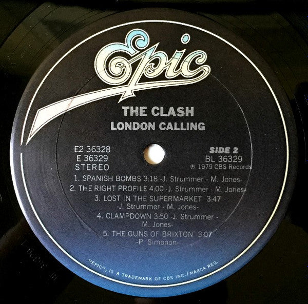 The Clash : London Calling (2xLP, Album, San)