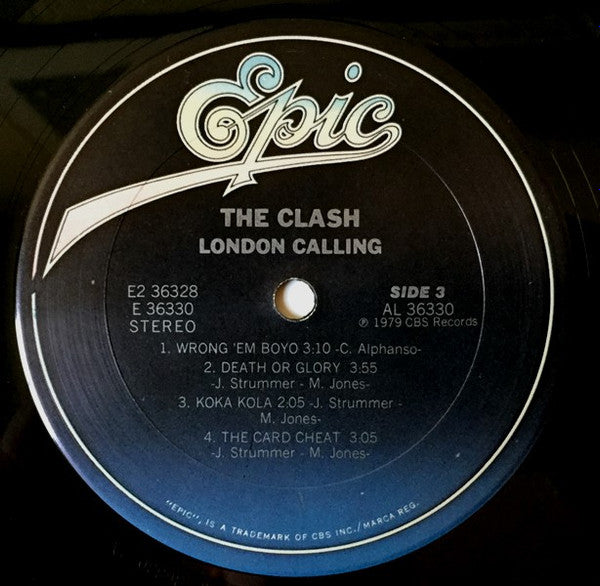 The Clash : London Calling (2xLP, Album, San)