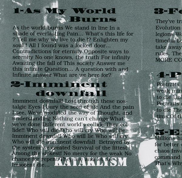 Kataklysm : Victims Of This Fallen World (CD, Album, M/Print, RE)