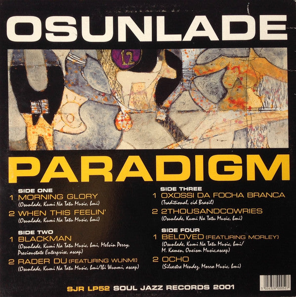 Osunlade : Paradigm (2x12", Album)