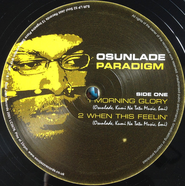 Osunlade : Paradigm (2x12", Album)