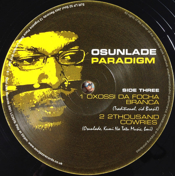 Osunlade : Paradigm (2x12", Album)