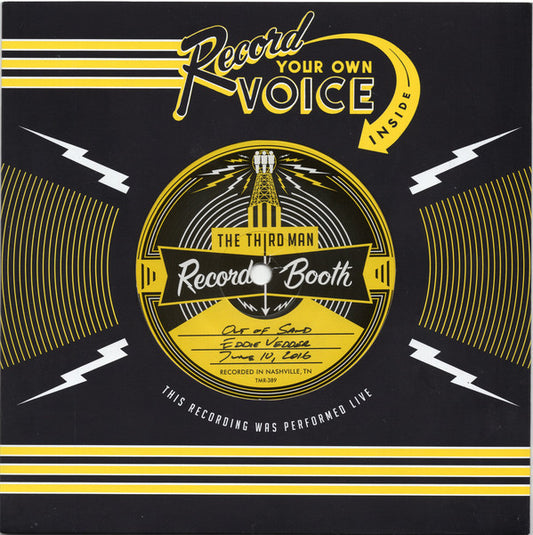 Eddie Vedder : Out Of Sand (7", S/Sided, Ltd, Cle)
