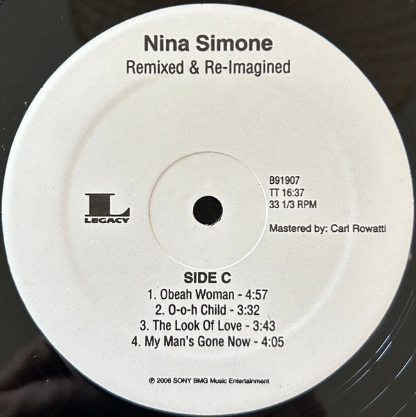 Nina Simone : Remixed & Reimagined (2x12", Comp)