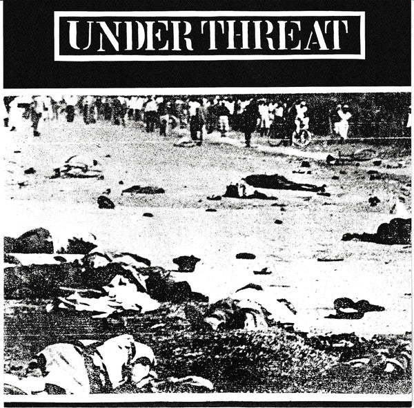 I.A.F. / Under Threat : Masakre Animal / Under Threat (7", Num, Pin)