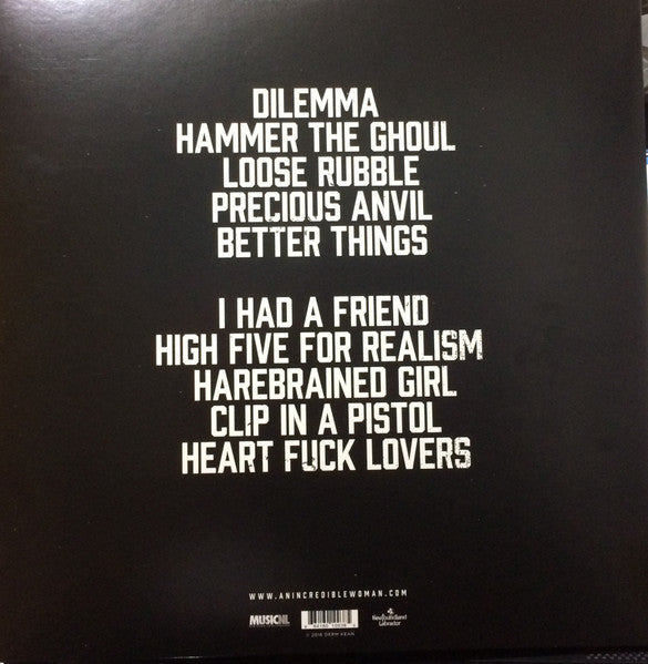 Derm Kean and An Incredible Woman : Incredible (LP, Album)