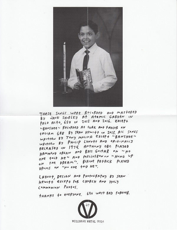 Tony Molina : Confront The Truth (7", EP)