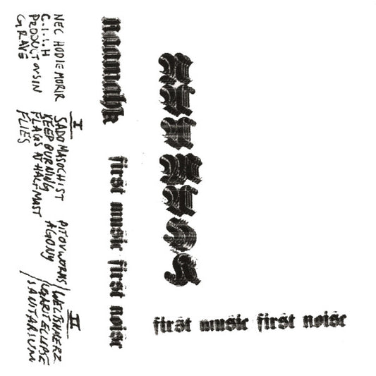 Naamahk : First Music First Noise (Cass, Comp, Ltd)