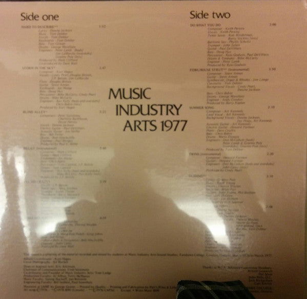 Various : Music Industry Arts 1977 (LP, Album)