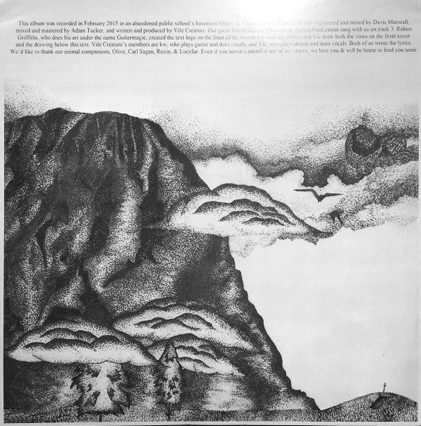 Vile Creature : A Steady Descent Into The Soil (LP, Album, Mil)