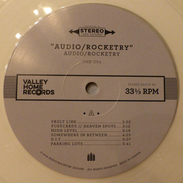 Audio/Rocketry : Audio/Rocketry (LP, Tra)