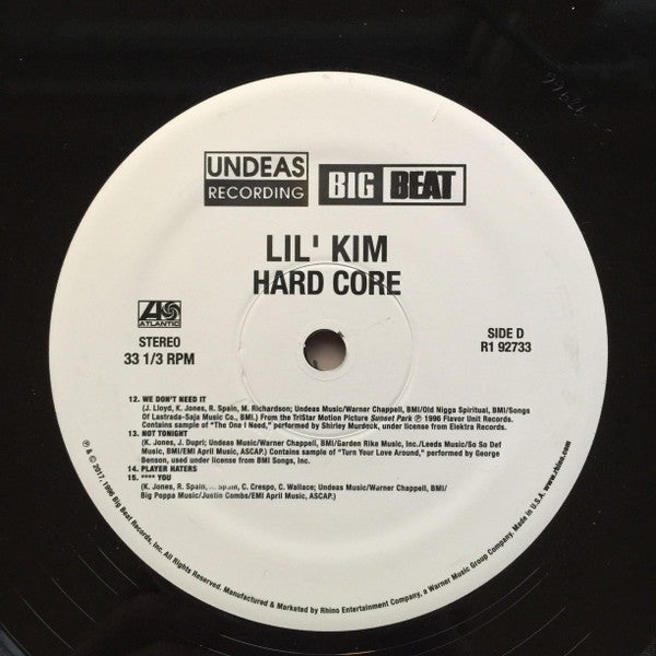 Lil' Kim : Hard Core (2xLP, Album, Ltd, RE)