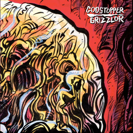 Grizzlor / Godstopper : Split 7" (7", Yel)
