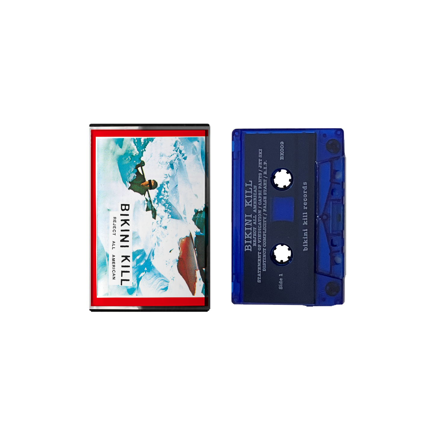 Bikini Kill - "Reject All American" Cassette