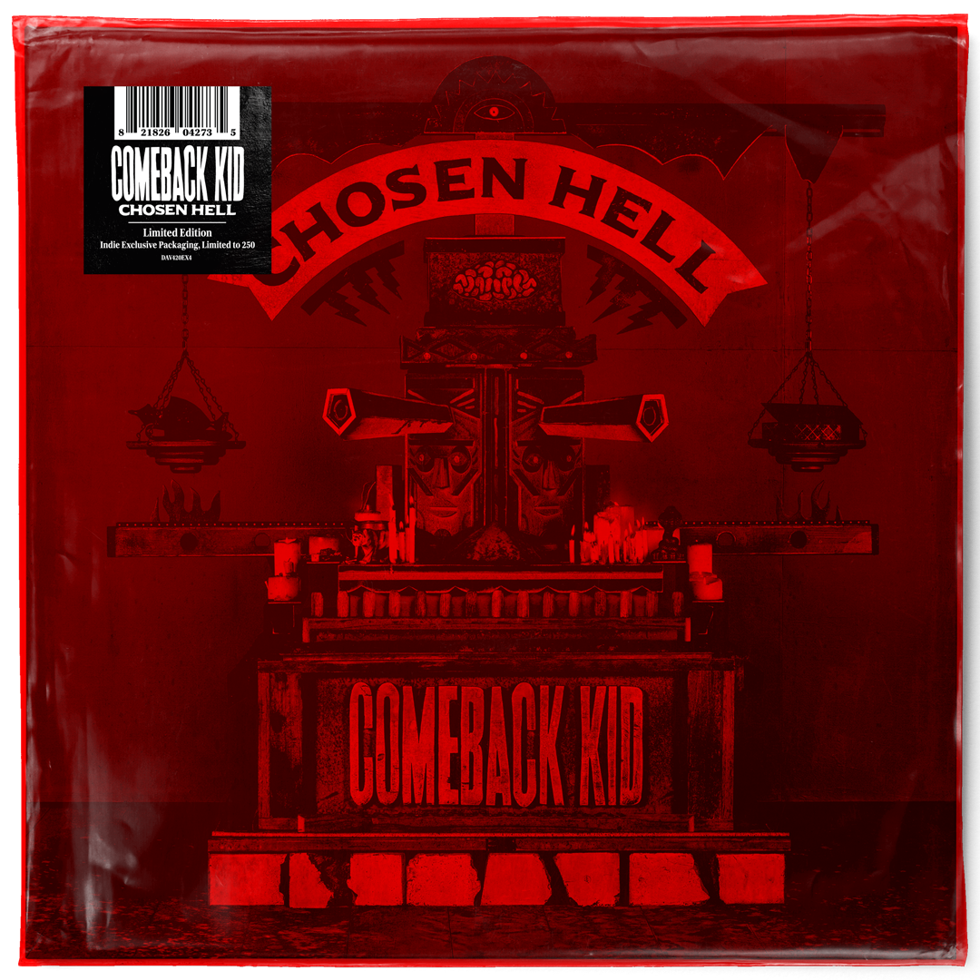 Comeback Kid - "Chosen Hell" LP (Gold Ruby w/ Alternate Packaging & Red Polybag)