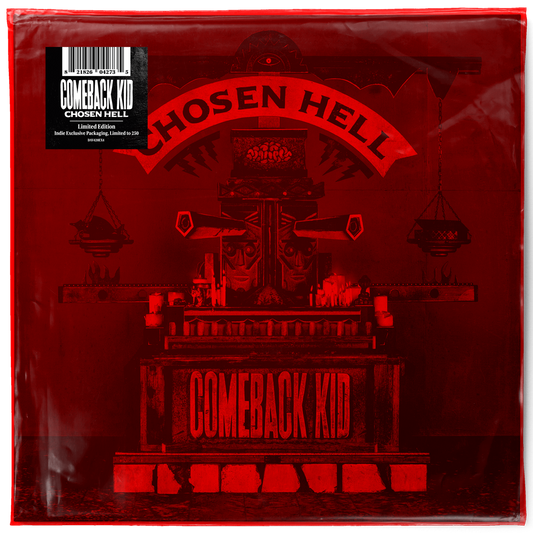 Comeback Kid - "Chosen Hell" LP (Gold Ruby w/ Alternate Packaging & Red Polybag)